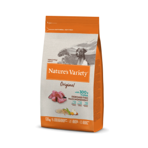 Natures Variety Original Mini Adult Tuna bariba mazo šķirņu suņiem ar tuci 1.5kg